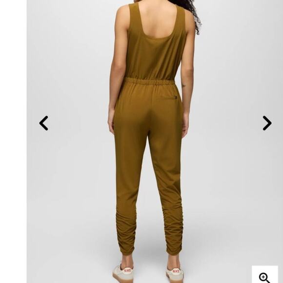 prAna Railay jumpsuit UV protection travel freindly S  more of a mushroom color - Picture 4 of 9